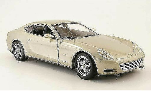 Ferrari 612 Scaglietti 1/18 Hot Wheels champagne diecast model cars