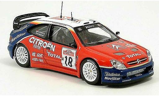 Citroen Xsara WRC 2003 1/43 IXO winner Sanremo diecast model cars