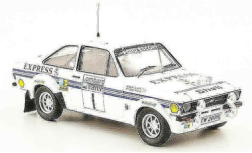 Ford Escort Berlina 1/43 Trofeu Express 4thR.A.C. Roger Clark Stuart P 1977 diecast model cars