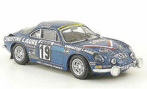 Alpine A110 rallye 1/43 Trofeu Coupe d Dames M. Mouton-Conconi diecast model cars