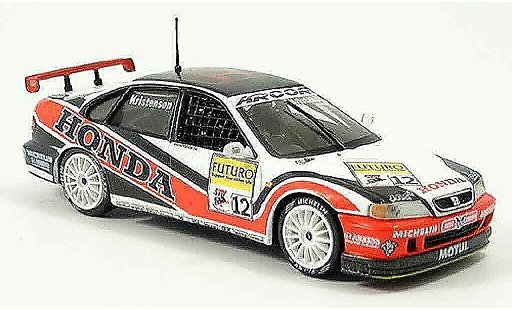 Honda Accord Base 1/43 Onyx T. Kristensen STW 1998 diecast model cars