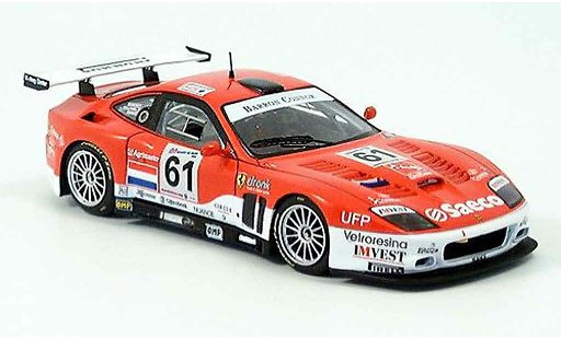 Ferrari 575 M 1/43 Red Line maranello barron connor no. 61 lm 2004 diecast model cars