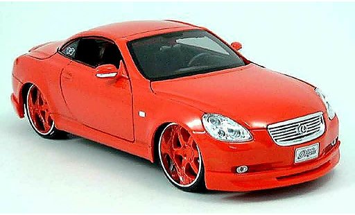 Lexus SC 430 1/18 Maisto tuning car red diecast model cars