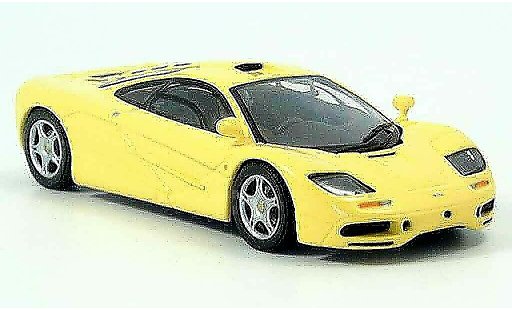 McLaren F1 GTR GTR 1/43 Minichamps yellow diecast model cars