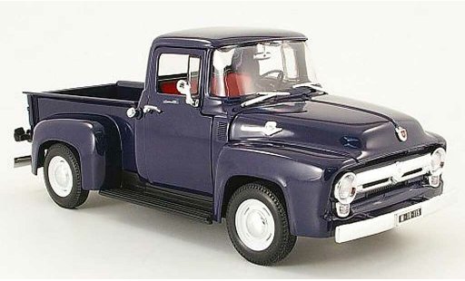 Ford F-100 Pickup 1/18 Welly 00 pick up blue 1956 diecast model cars