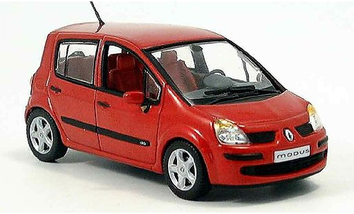 Renault Modus Base 1/43 Norev red 2004 diecast model cars