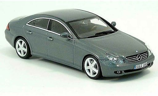 Mercedes Classe CLS Base 1/43 Minichamps greygreen 2004 diecast model cars