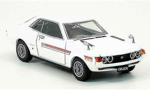 Toyota Celica Base 1/43 Ebbro 1600 gt white diecast model cars