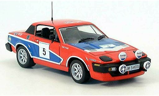 Triumph TR7 1978 1/43 IXO winner Manx Rally Pond-Gallagher diecast model cars