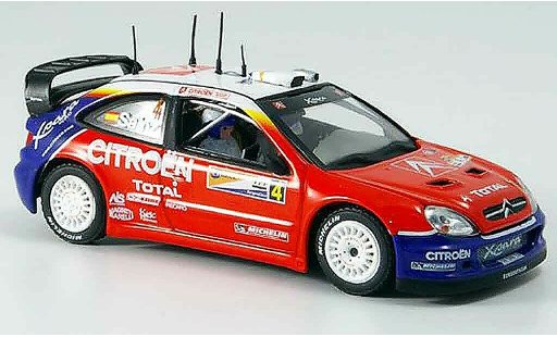Citroen Xsara WRC 2004 1/43 Vitesse winner argentine sainz diecast model cars