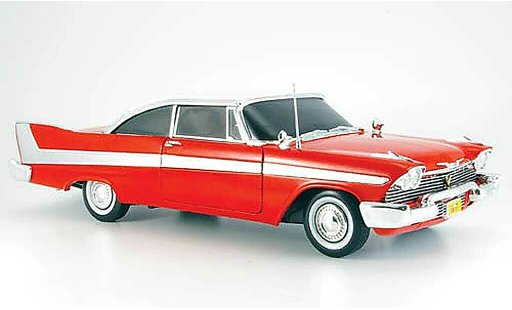 Plymouth Fury Christine 1/18 Ertl red/white 1958 diecast model cars
