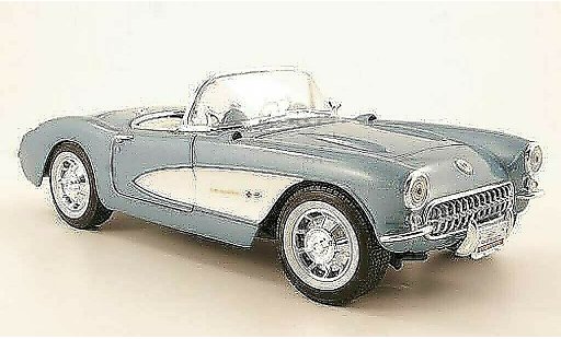 Chevrolet Corvette Convertible 1/18 Yat Ming C1 blue 1957 diecast model cars