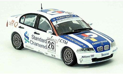 Bmw 320 course 1/43 Spark E46 i No.26 winner Macau Huismann 2002 diecast model cars
