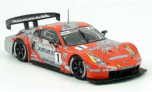 Nissan 350Z JGTC 1/43 Ebbro JGTC Z 500 Xanavi Malaysiam No. 1 2004 diecast model cars