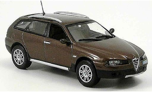Alfa Romeo 156 crosswagon q4 1/43 Norev brown diecast model cars