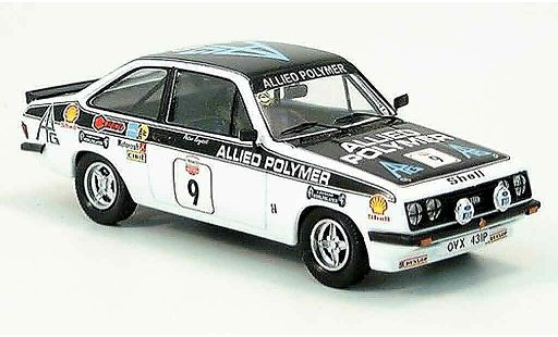 Ford Escort RS 2000 1/43 Trofeu winner BG Vatanen Bryant 1976 diecast model cars