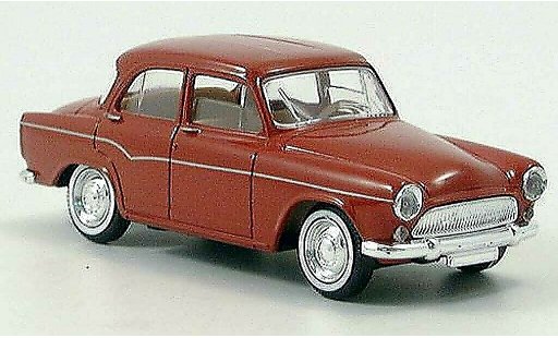 Simca Aronde Base 1/43 Solido black-red 1960 diecast model cars
