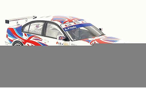 Bmw 320 etcc 1/43 Minichamps E46 i winner Priaulx 2004 diecast model cars