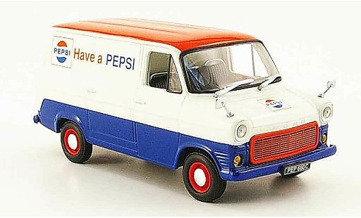 Ford Transit Kastenwagen 1/43 Minichamps Van Pepsi Cola 1971 diecast model cars