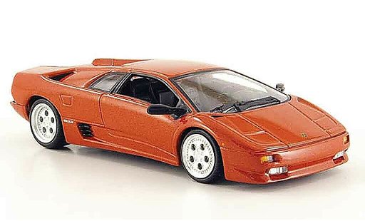Lamborghini Diablo Base 1/43 Minichamps copper diecast model cars