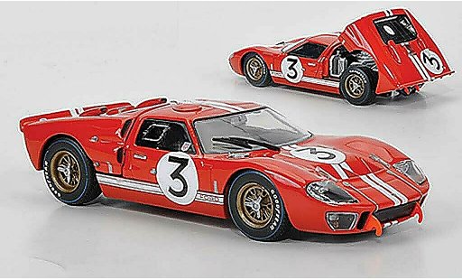 Ford GT40 Mk II 1/43 Minichamps GT 40 MKII No.3 Gurney/Grant 24h Le Mans 1966 diecast model cars