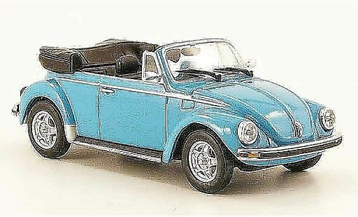 Volkswagen Coccinelle Cabriolet 1/43 Minichamps 1303 blue 1974 diecast model cars