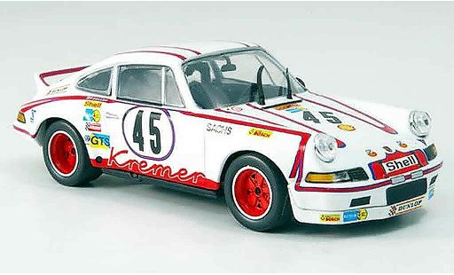 Porsche 911 RSR 1/43 Minichamps Carrera winner LeMans Kremer Schickentan 1973 diecast model cars
