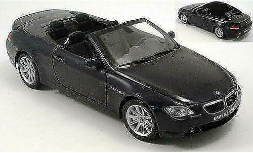 Bmw 645 Cabriolet 1/18 Kyosho E64 ci blue fonc diecast model cars