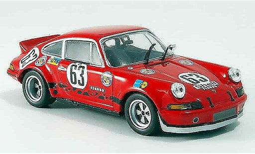Porsche 911 RSR 1/43 Minichamps Carrera 2.8 No.63 GELO 24H Le Mans 1973 diecast model cars