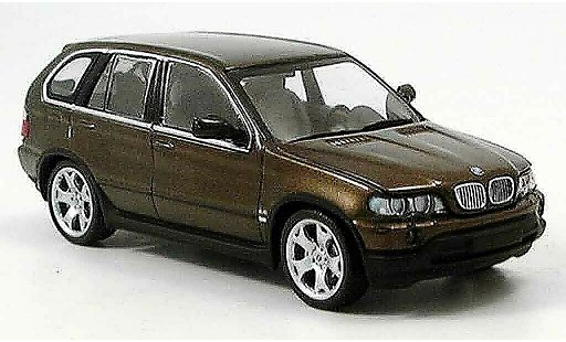 Bmw X5 E53 1/43 Minichamps green 1999 diecast model cars