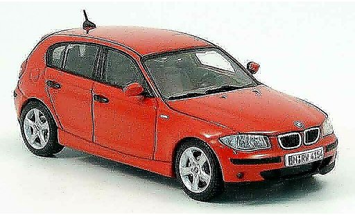 Bmw 114 E87 1/43 Autoart i red 2005 diecast model cars