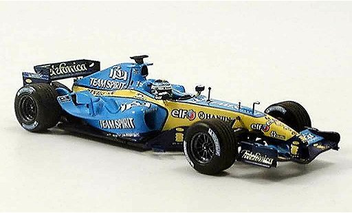 Renault F1 2005 1/43 Minichamps r25 fisica diecast model cars