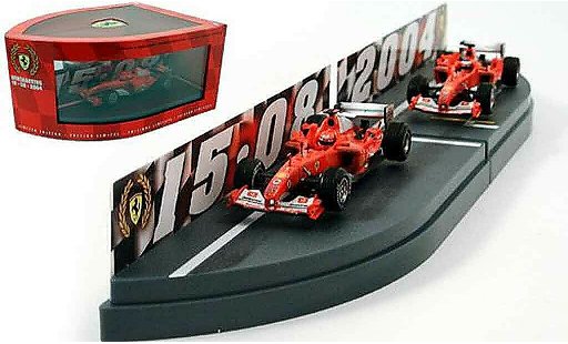 Ferrari F1 F2004 1/43 Hot Wheels Elite konstrukteursweltmeisterschaft 2004 diecast model cars