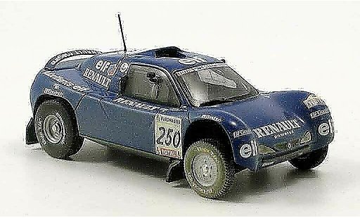 Renault Megane Dakar 1/43 Norev schlesser avec schmutzeffekt 2000 diecast model cars