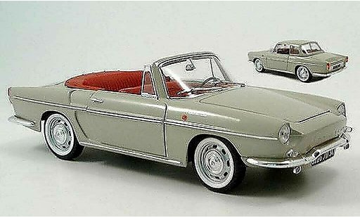 Renault Caravelle Base 1/18 Norev beige 1966 diecast model cars
