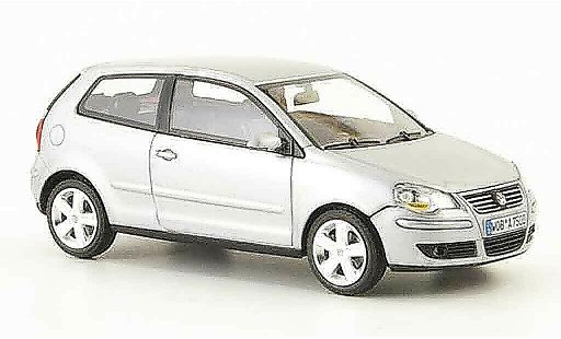 Volkswagen Polo Base 1/43 Minichamps grey metallisee diecast model cars