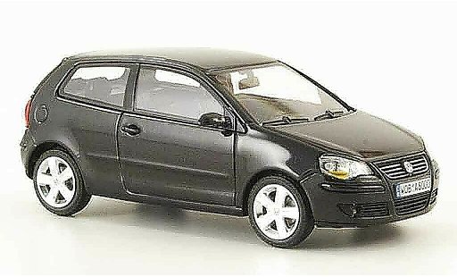 Volkswagen Polo Base 1/43 Minichamps black diecast model cars