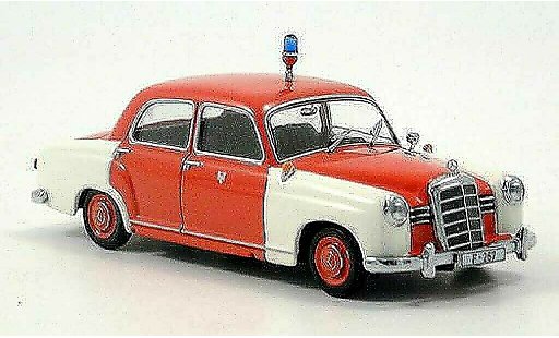Mercedes 180 Base 1/43 Minichamps Einsatzleitwagen Fire brigade Frankfurt 1956 diecast model cars