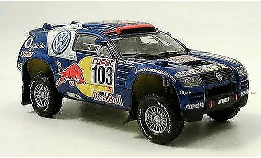 Volkswagen Touareg Dakar 1/43 Minichamps racesaby perin winner las pampas diecast model cars