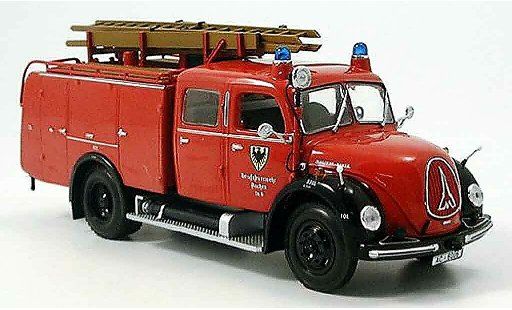 Magirus TLF 16 Merkur 1/43 Minichamps pompier Aachen diecast model cars