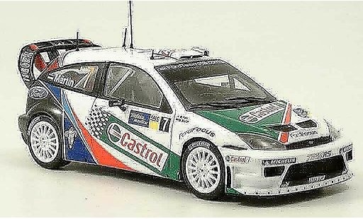 Ford Focus RS WRC 1/43 Minichamps winner Catalunya Maertin Park 2004 diecast model cars