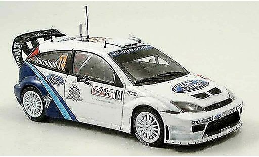 Ford Focus RS WRC 1/43 Minichamps MonteCarlo Warmbold Connolly 2005 diecast model cars