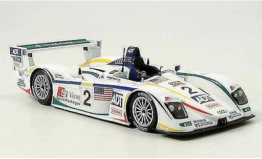 Audi R8 coupe 1/43 Minichamps 2005 LM ADT Biela Pirro McNish 3ter diecast model cars