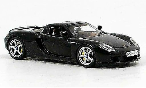 Porsche Carrera GT Base 1/43 Autoart black 2005 diecast model cars