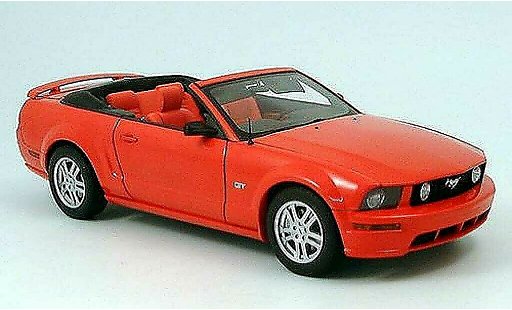 Ford Mustang Convertible 1/18 Autoart gt red diecast model cars