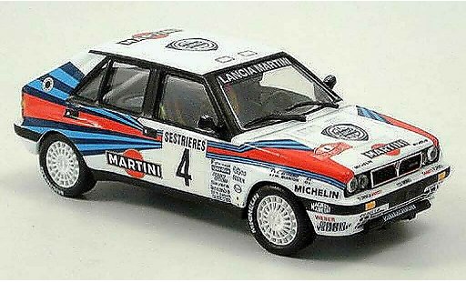 Lancia Delta HF Integrale 1/43 IXO Martini Racing No. 4 1989 diecast model cars