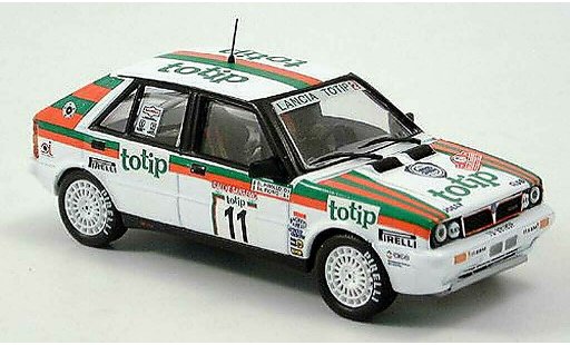 Lancia Delta HF Integrale 1/43 IXO Totip No. 11 1987 diecast model cars
