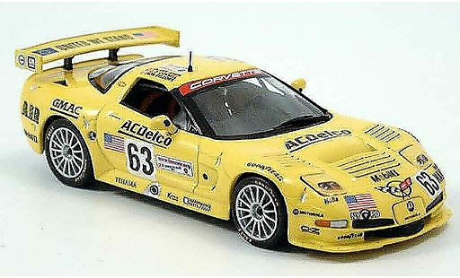 Chevrolet Corvette course 1/43 IXO C5 R No.63 24h Le Mans 2002 diecast model cars