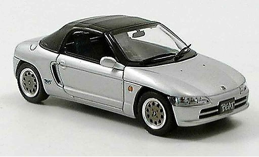 Honda Beat Base 1/43 Ebbro grey metallisee 1991 diecast model cars