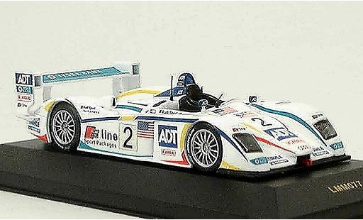 Audi R8 LMP course 1/43 IXO 2005 No. 2 3er Le Mans diecast model cars
